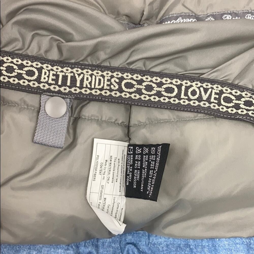 Betty Rides Women's Blue Snowboard Jacket Size Small - Picture 10 of 12